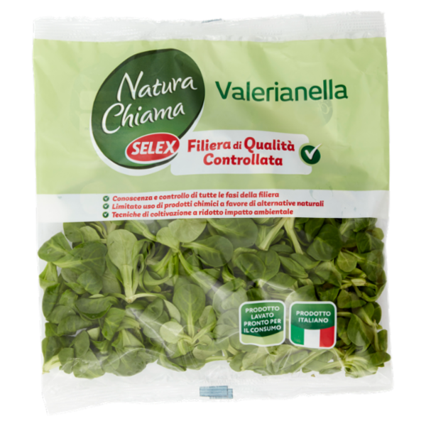 Selex Natura Chiama Valerianella Lavata e Pronta per il Consumo 80 g