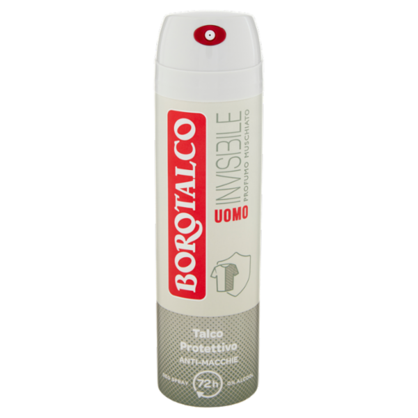 Borotalco Uomo Invisibile Profumo Muschiato Deo Spray 150 ml