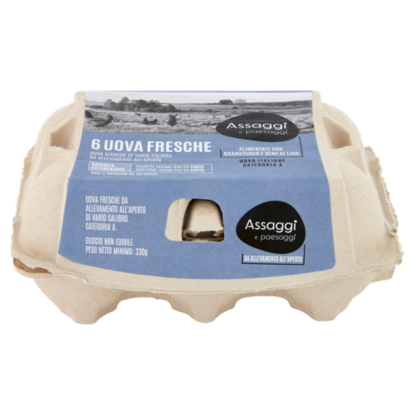 Assaggi e paesaggi 6 Uova Fresche 330 g