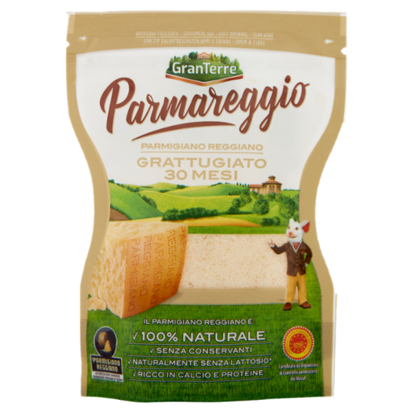 Parmareggio Parmigiano Reggiano Grattugiato 30 Mesi 60 g