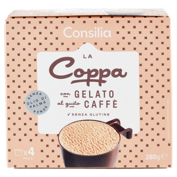 Consilia 4 Coppe di Gelato al Caffé 280 g