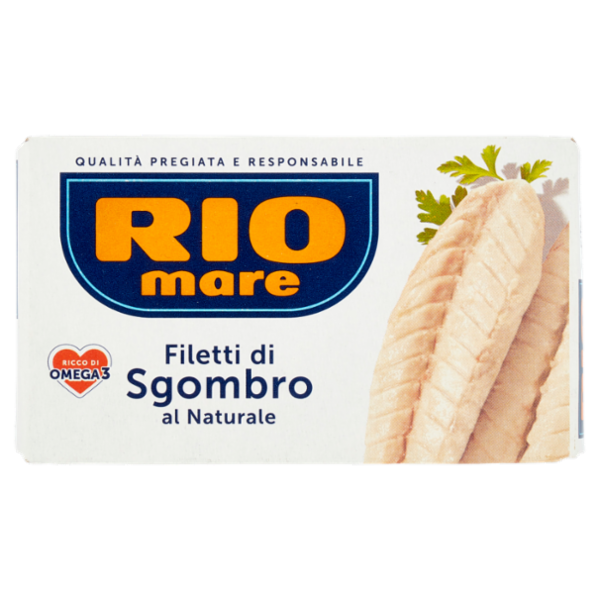 Rio mare Filetti di Sgombro al Naturale 125 g