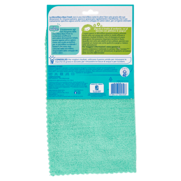 Spontex Microfibre Maxi Fresh x3