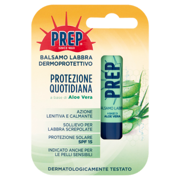 Prep Balsamo Labbra Dermoprotettivo Protezione Quotidiana 4,8 g