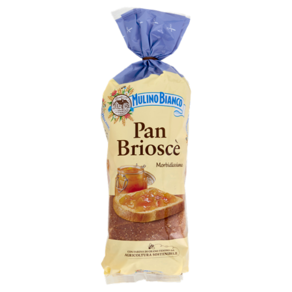 Mulino Bianco Pan Brioscè Pane Ideale per Colazione 400g