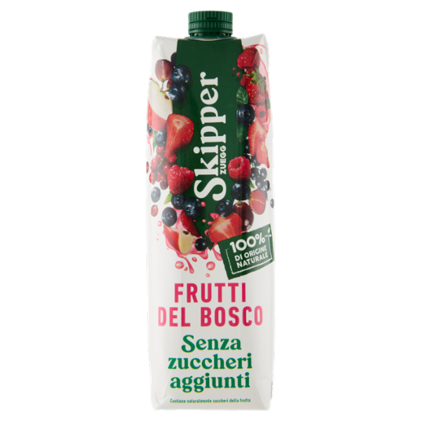 Zuegg Skipper Frutti del Bosco Senza zuccheri aggiunti 1000 ml