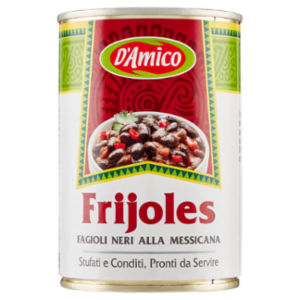 D'Amico Frijoles Fagioli Neri Alla Messicana 400 g