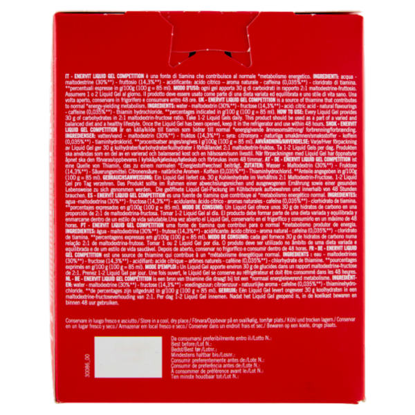 Enervit Liquid Gel During Competition Citrus Flavour 4 x 60 ml
