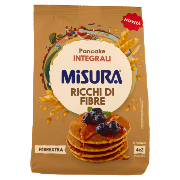 Misura Fibrextra Pancake Integrali 4 x 50 g