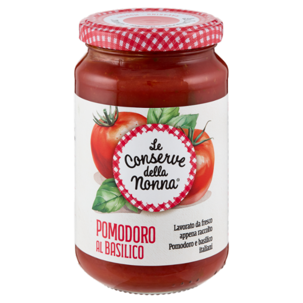 Le Conserve della Nonna Pomodoro al Basilico 350 g