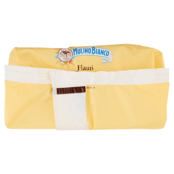 Mulino Bianco Flauti Latte Merenda con 100% Latte Fresco Italiano 8 pezzi 280g