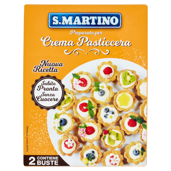 S.Martino Preparato per Crema pasticcera 2 buste 140 g