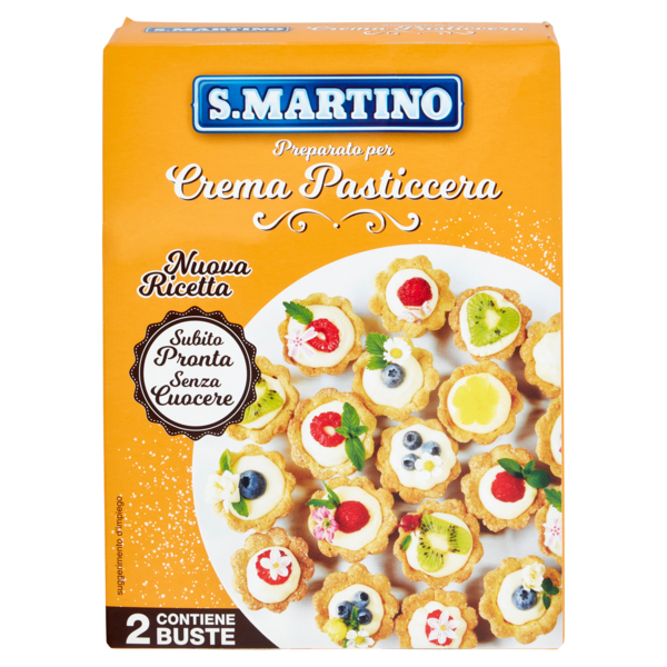 S.Martino Preparato per Crema pasticcera 2 buste 140 g