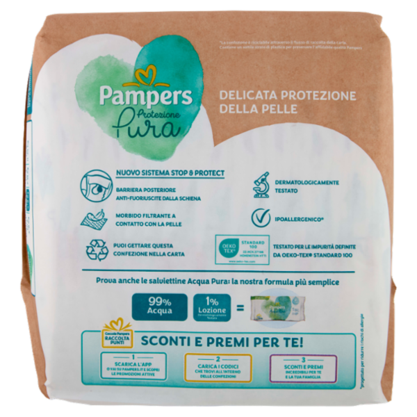 Pampers Protezione Pura 3 22 pz