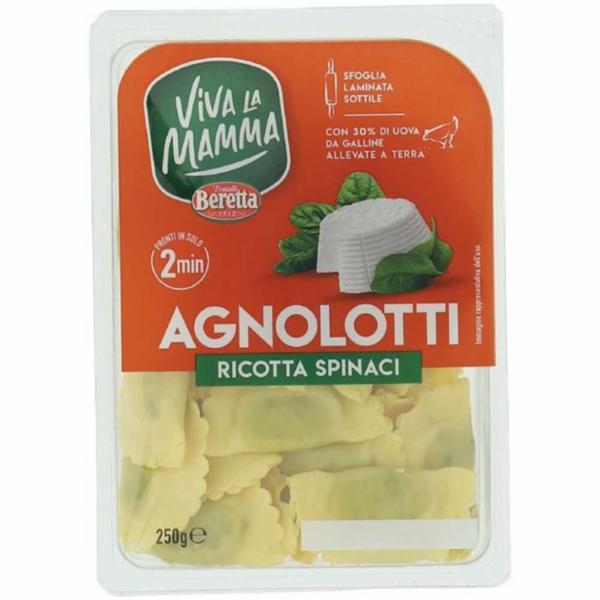 Viva La Mamma Agnolotti Ricotta e Spinaci 250g