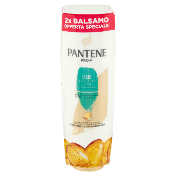 Pantene Pro-V Balsamo Lisci Effetto Seta 2x180 ml