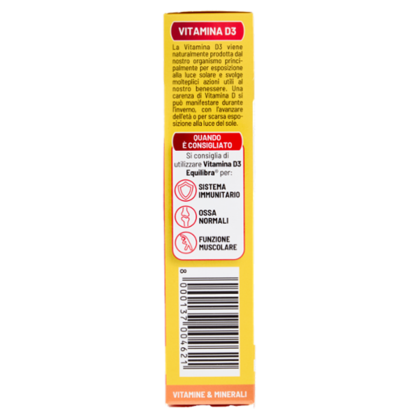 equilibra Vitamina D3 2000 U.I. Sistema Immunitario Compresse 30 x 81 mg