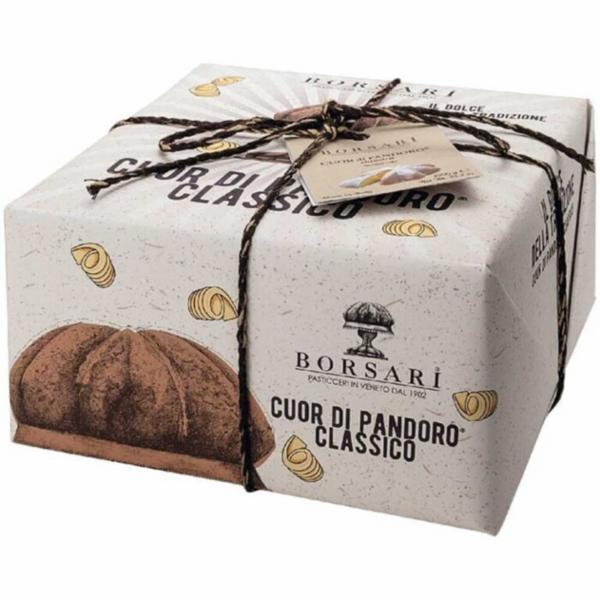 Borsari Scatola Cuor di Pandoro Classico 1Kg
