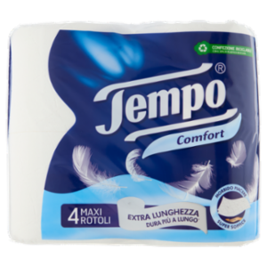 Tempo Comfort Maxi Rotoli 4 Pz