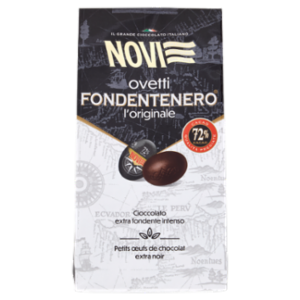 Novi Ovetti Fondentenero L'originale Cioccolato Extra Fondente Intenso 160 g