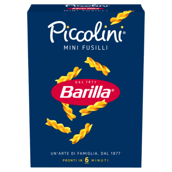 Barilla Pasta Piccolini Mini Fusilli 500g