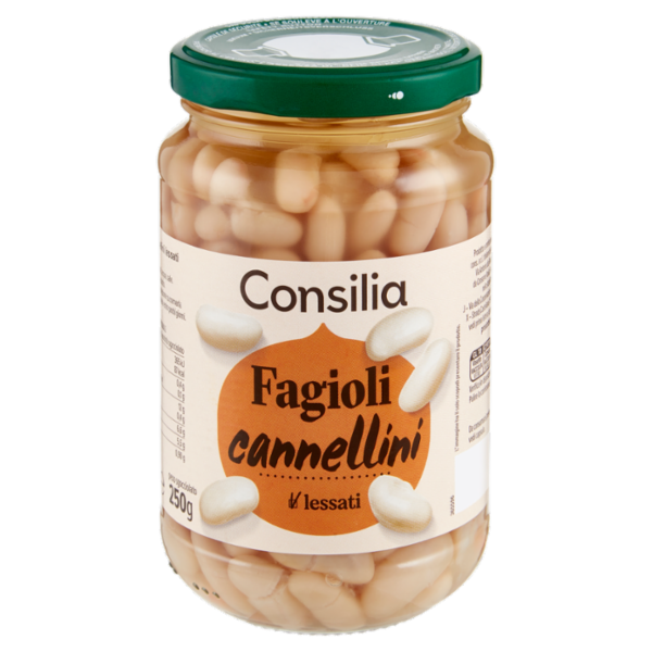 Consilia Fagioli Cannellini Lessati 360 g