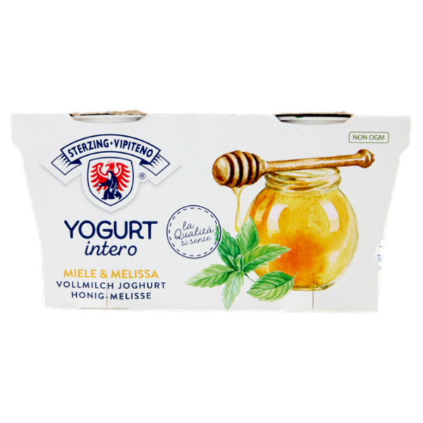 Sterzing Vipiteno Yogurt intero Miele & Melissa 2 x 125 g