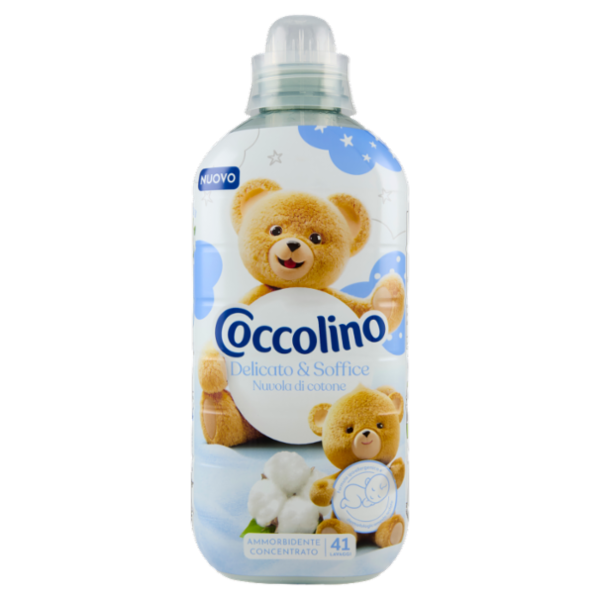 Coccolino Ammorbidente Concentrato Delicato & soffice Nuvola di cotone 41 Lavaggi 952 ml