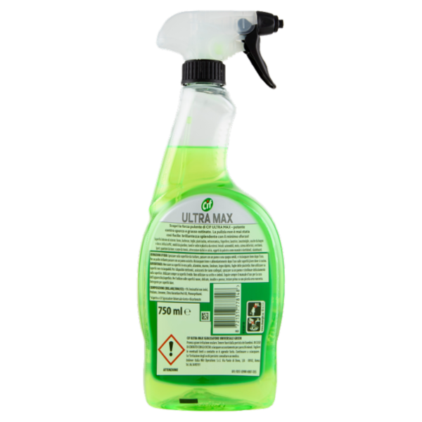 Cif Ultra Max Sgrassatore Universale Green 750 ml