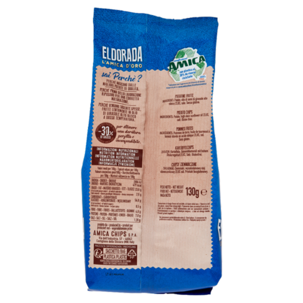Amica Chips Eldorada Tradizionale 130 g