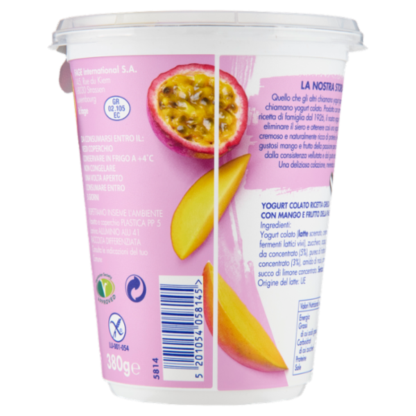 Fage Fruits Mango & Passion Fruit 380 g