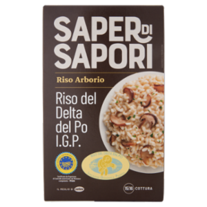 Selex Saper Di Sapori Riso Arborio I.G.P. Riso Del Delta Del Po 1 Kg