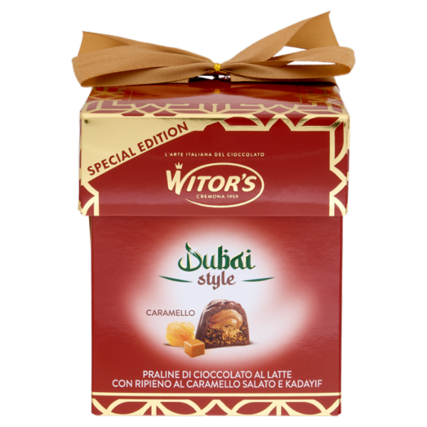 Witor's Dubai style Caramello Praline di Cioccolato al Latte 150 g