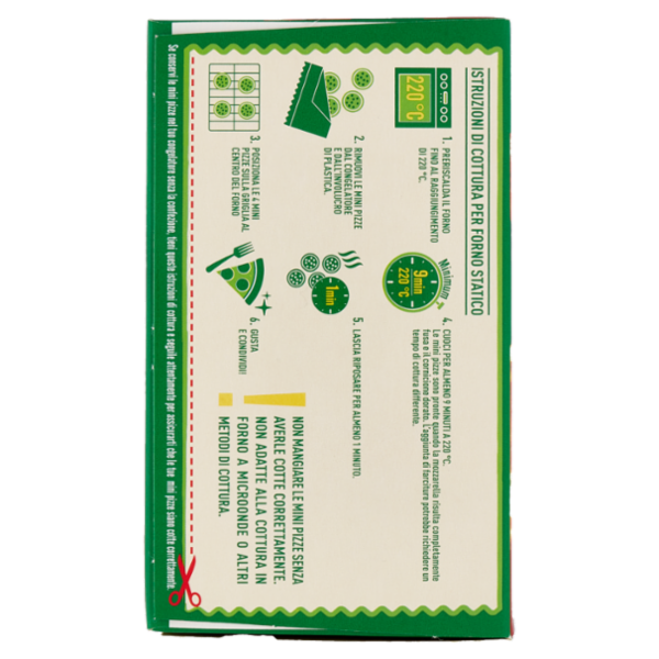 Buitoni Bella Napoli La Classica Mini Margherita (4 mini pizze surgelate) 300 g