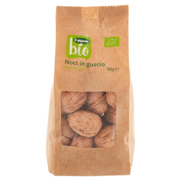 IL GIGANTE bio Noci in guscio biologiche 350 g