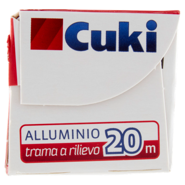 Cuki Alluminio Conserva e Cuoce trama a rilievo 16+4 m = 20 m