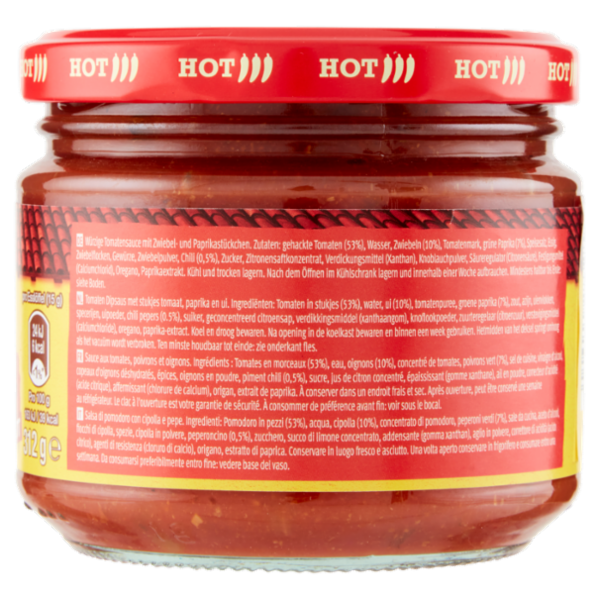 Old El Paso Chunky Salsa Dip Hot 312 g