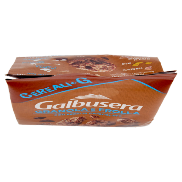 Galbusera Cereali G Granola e Frolla con Pezzi di Cioccolato 300 g