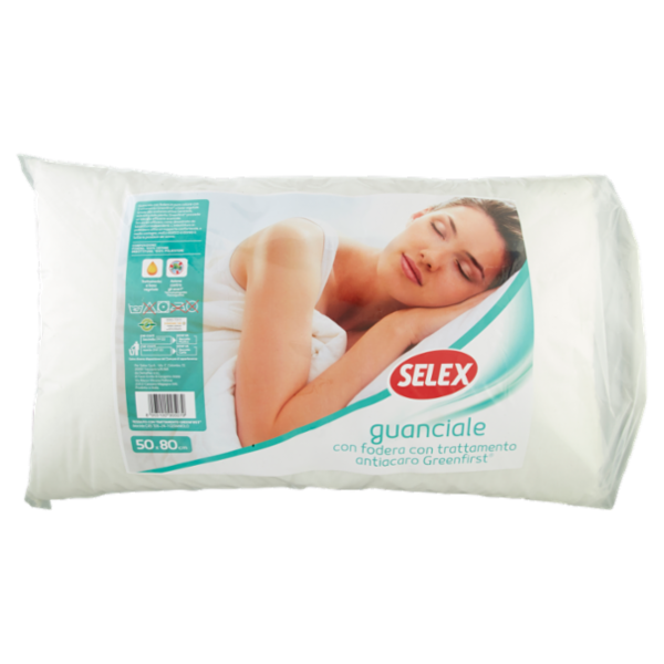 Selex Guanciale Greenfirst con Fodera Trattata Antiacaro