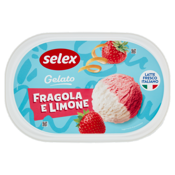 Selex Gelato Fragola e Limone 500 g