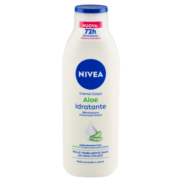 Nivea Crema Corpo Aloe Idratante Pelle normale o secca 250 ml