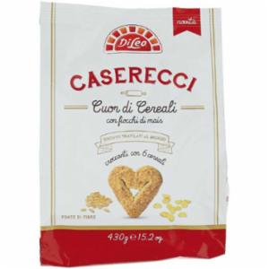 BISCOTTI CASERECCI CUOR DI CEREALI DI LEO GR.430