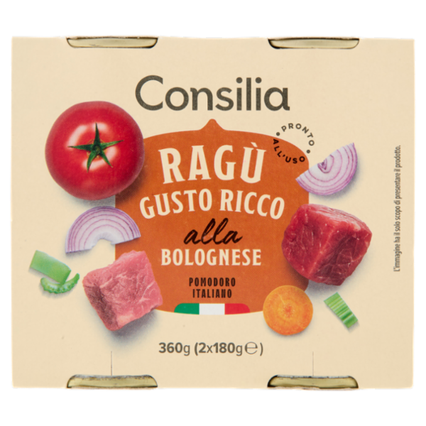 Consilia Ragù Gusto Ricco alla Bolognese 2x180 g