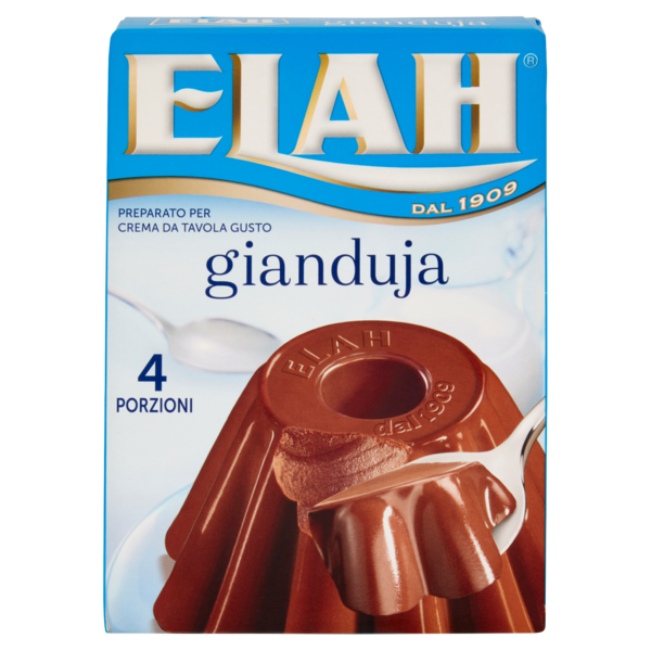 Elah Preparato per Crema da Tavola Gusto gianduja 80 g