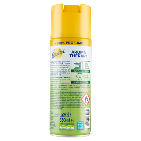Emulsio Aroma Terapy Doppia Fragranza Mughetto Gelsomino 350 ml