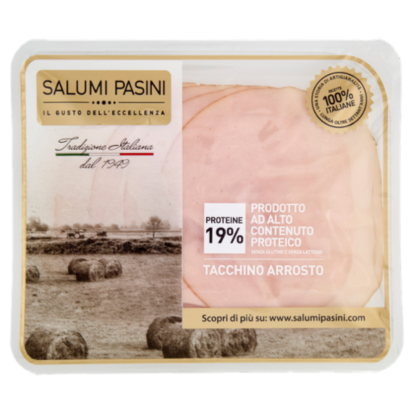 Salumi Pasini Tacchino Arrosto 90 g