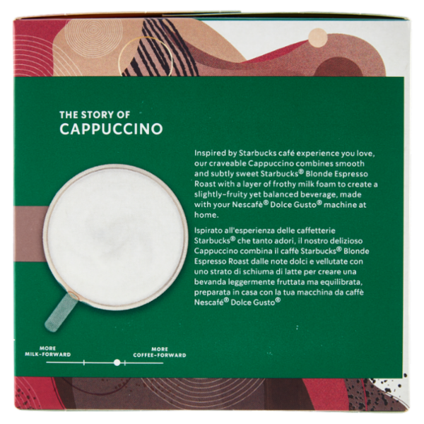 STARBUCKS Cappuccino by Nescafé Dolce Gusto 12 capsule 120 g
