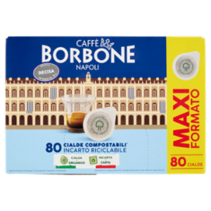 Caffè Borbone Miscela Decisa Cialde Compostabili* 80 x 7,2 g