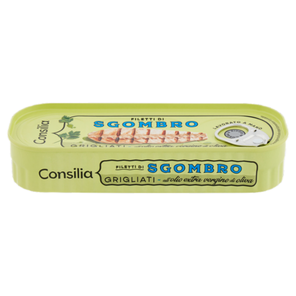Consilia Filetti di Sgombro Grigliati all'Olio di Oliva 120 g
