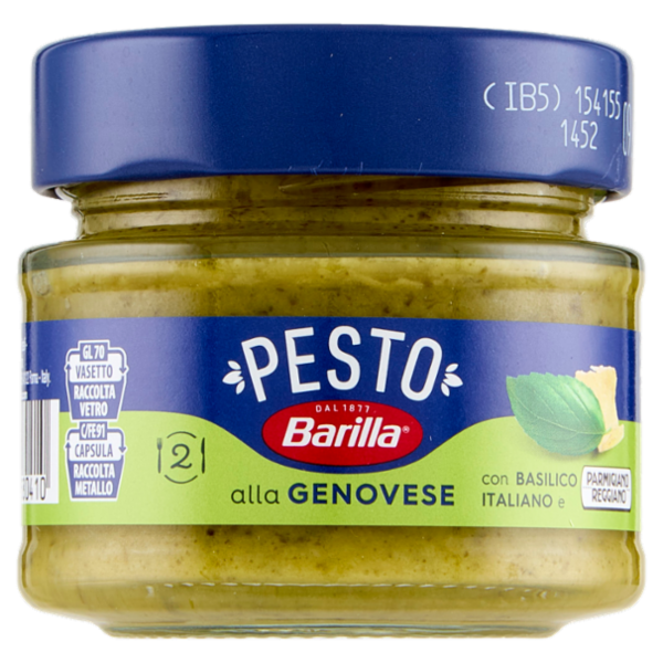 Barilla Pesto alla Genovese Condimento e Sugo per Pasta 90 g